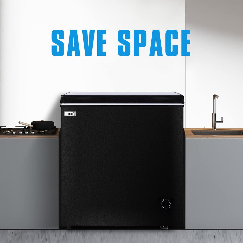 5.0 Cubic Top Open Door Chest Freezer with Removable Storage Basket C157773