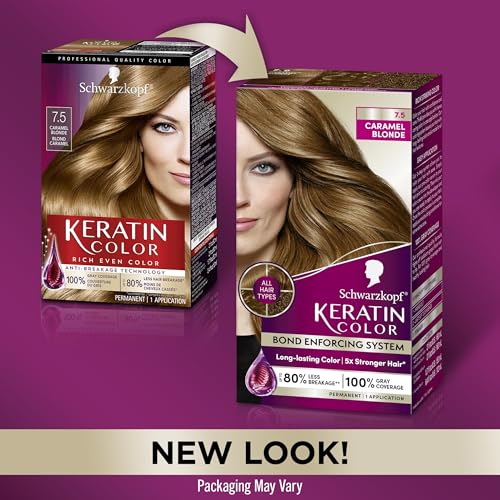 Keratin Blonde Hair Dye Platinum Blonde 001, 1 Application F865329