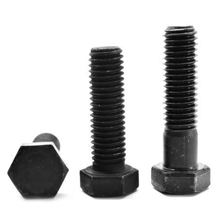1 1/8 inch-12 x 10 inch Grade 5 Hex Cap Screw Black Oxide I4450
