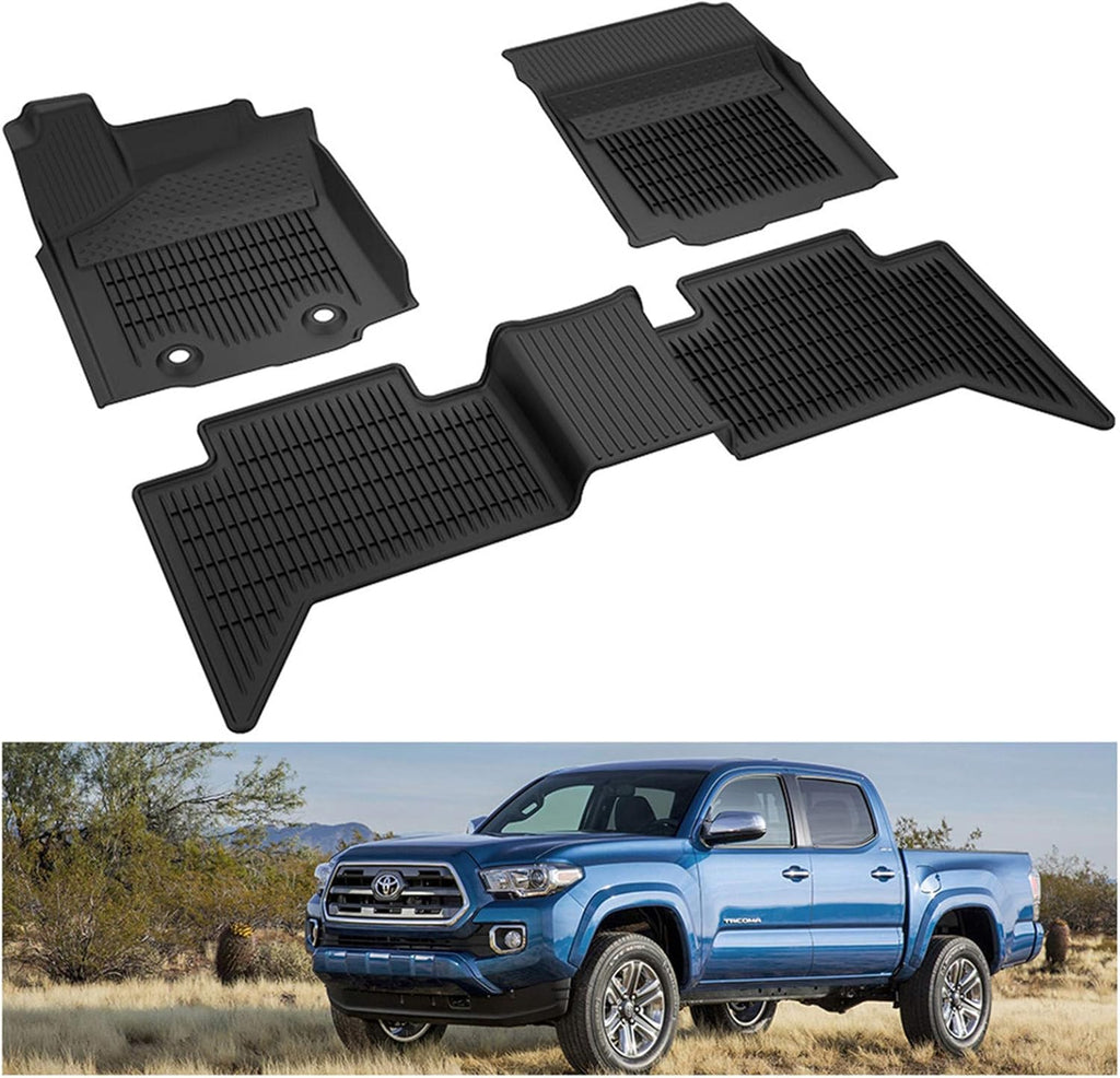All Weather TPE Floor Mats Black I9816