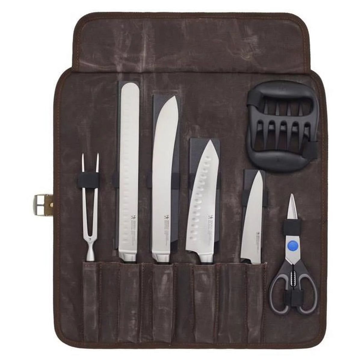 9 Piece Stainless Steel Chefs Knife Set E3404
