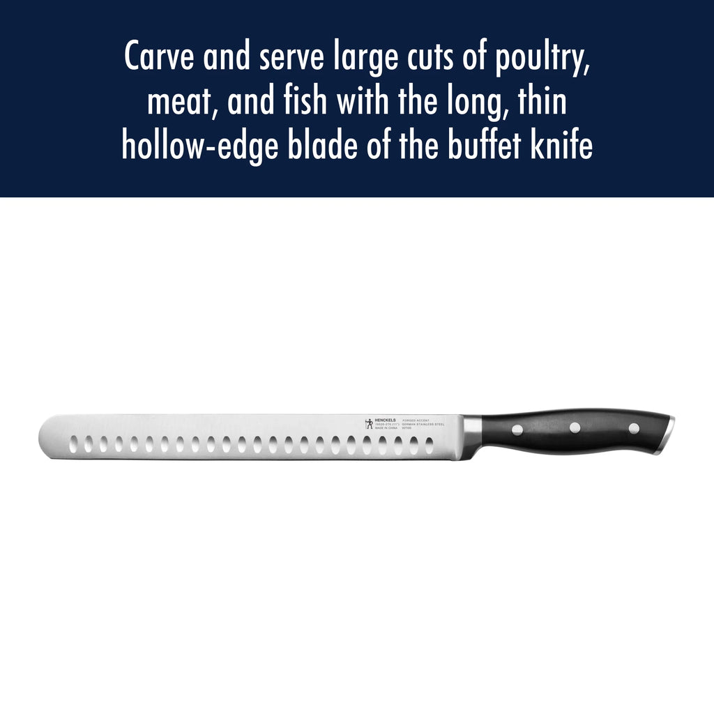 9 Piece Stainless Steel Chefs Knife Set E3404