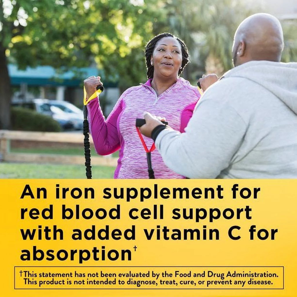 70 Count Iron with Vitamin C Gummies B354