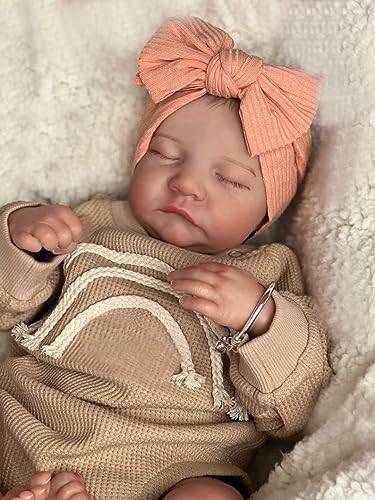 18 inch Lifelike Reborn Silicone Vinyl Sleeping Baby Doll A890