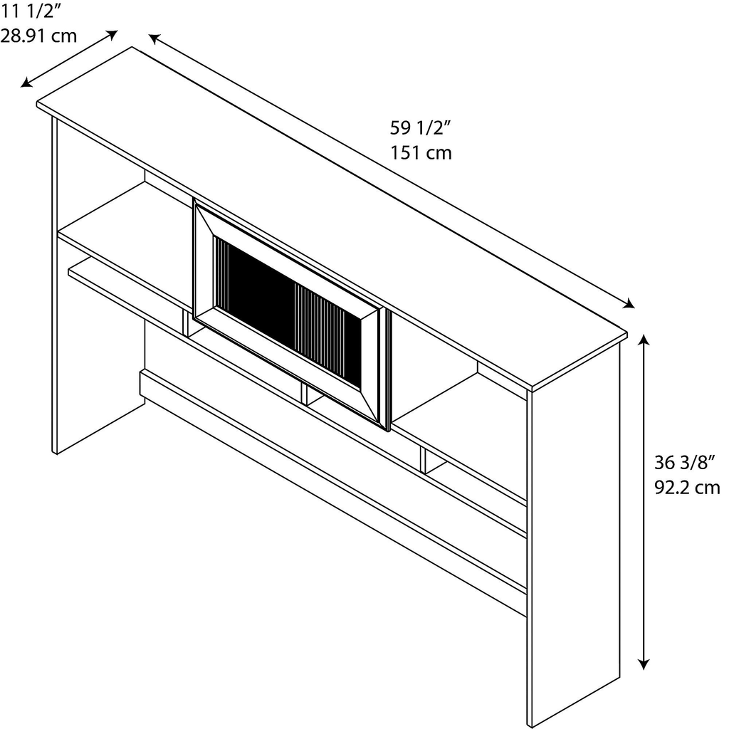 Harvest Cherry Hutch J6407