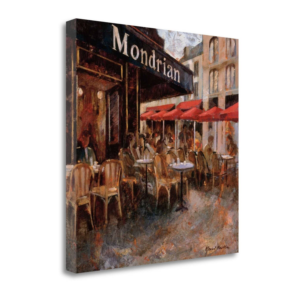 Mondrian Cafe Fine Art Giclee Print V503