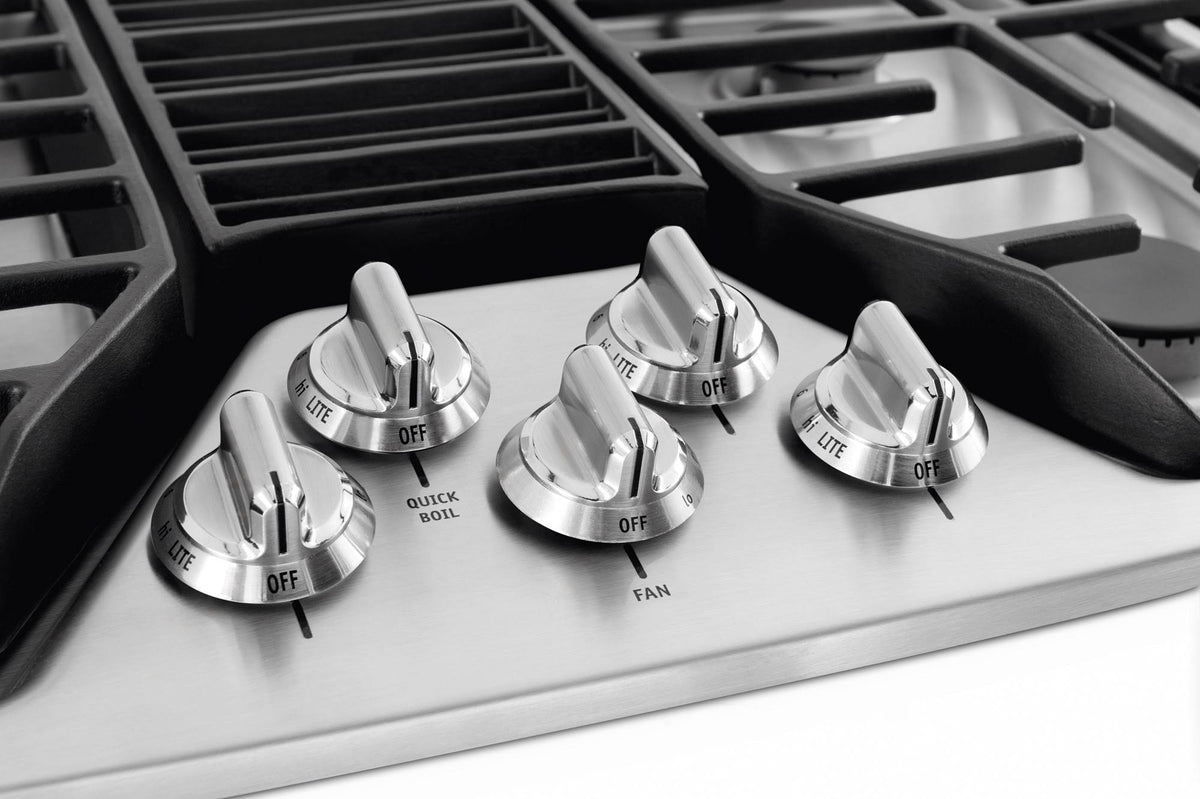 30x22 Gas Downdraft Cooktop Stainless Steel F84932