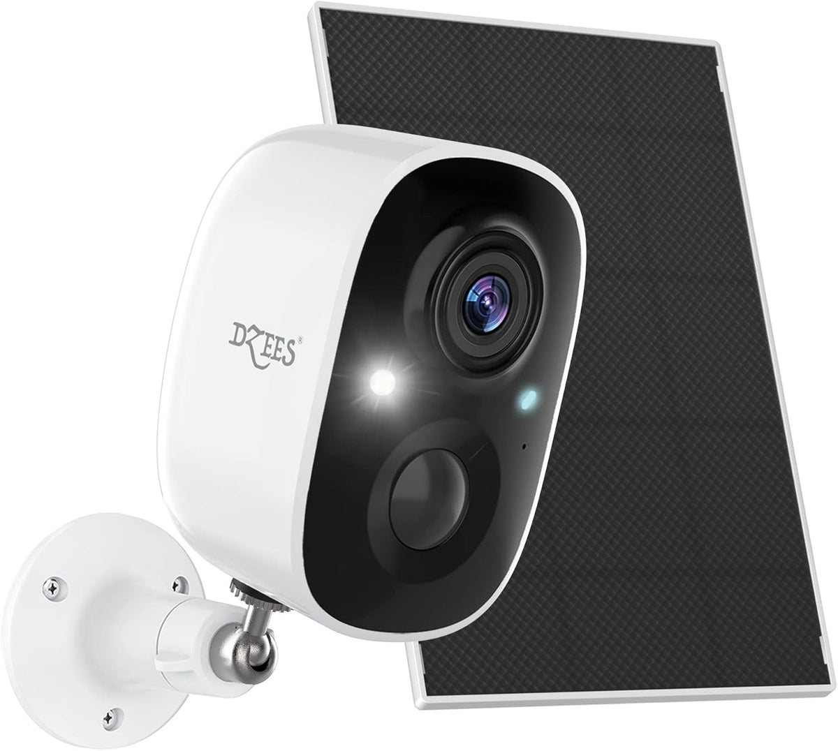 Solar Security Camera Outdoor Wireless WiFi 2K Color Night Vision with Solar Panel S919