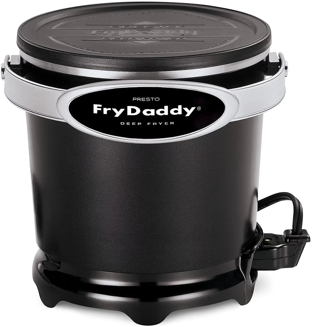 Black Electric Deep Fryer X6375