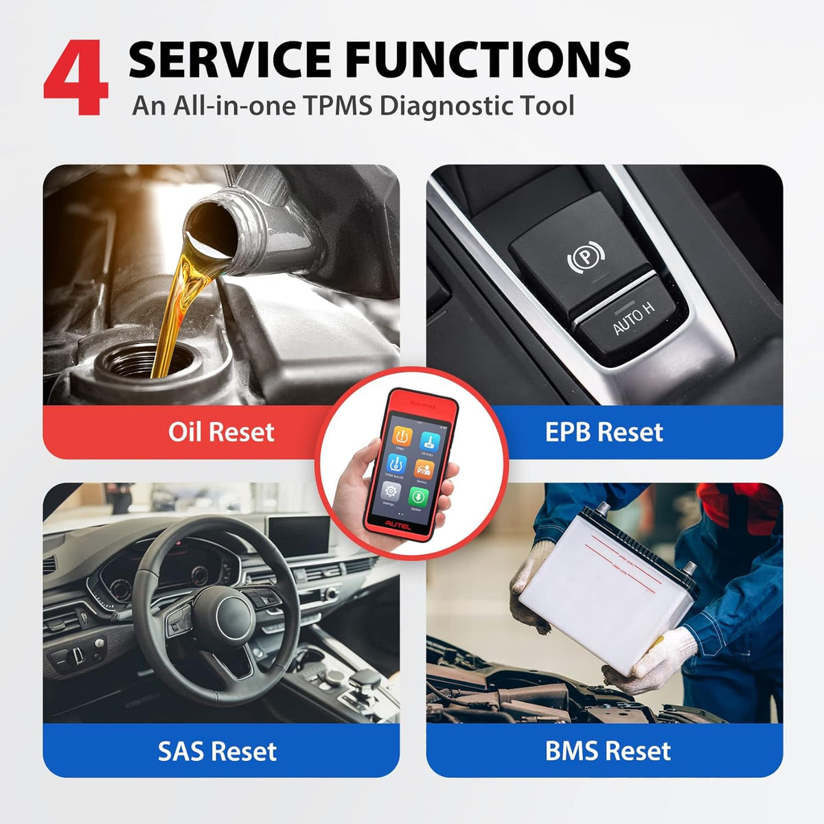 Bi-directional Control Diagnostic Scan Tool with TPMS Functions Q731719