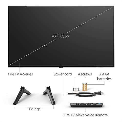 55 4K UHD Smart TV with Alexa Voice Remote S143
