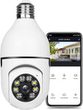 1080P PTZ Bulb Security Camera with WiFi Night Vision A7809