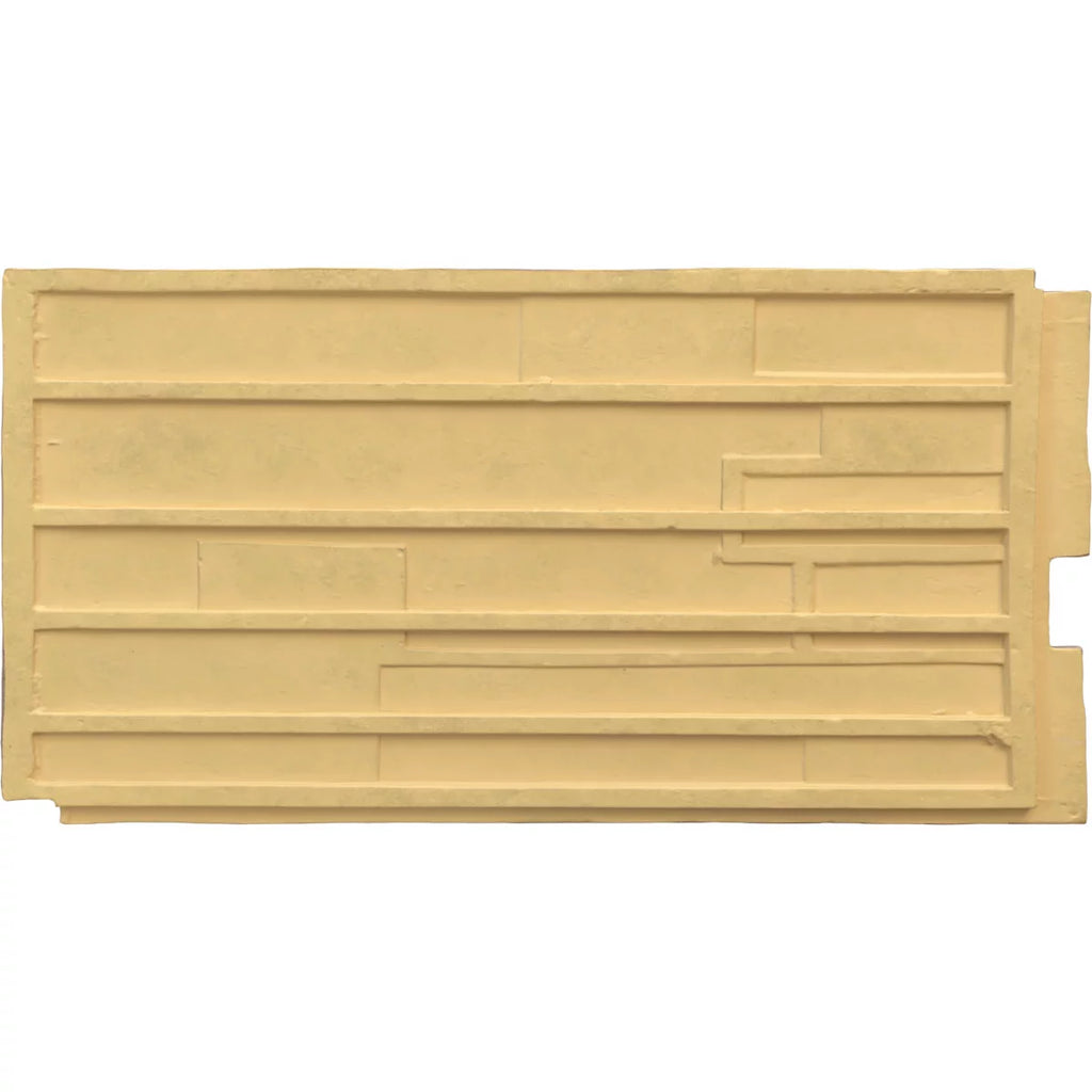 45 3/4"W x 24 1/2"H x 1 1/4"D Autumn Bronze Faux Stone Siding Panel W689