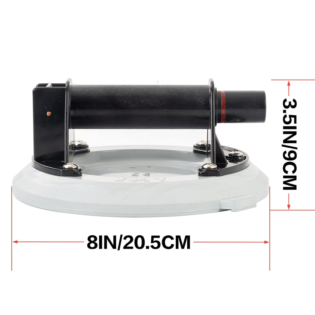 8 Glass Suction Cup with Handle and Pump O692095