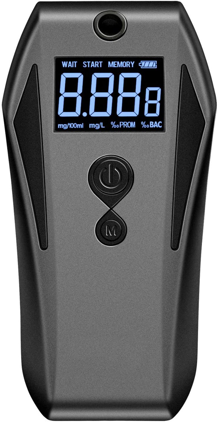 Portable Breath Alcohol Tester with 10 Mouthpieces Y5326