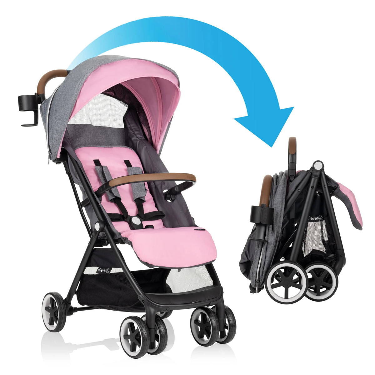 Lightweight Travel Stroller (Opal Pink) Z590
