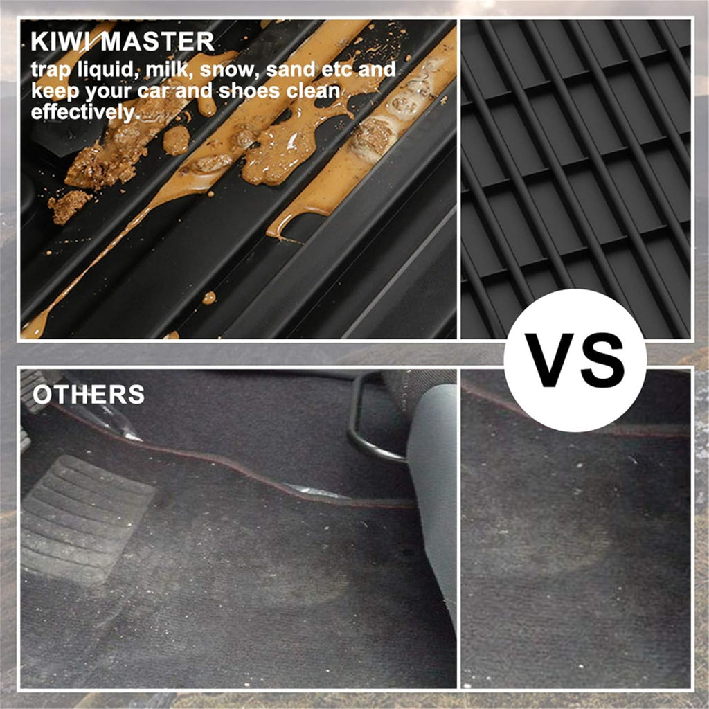All Weather TPE Floor Mats Black I9816
