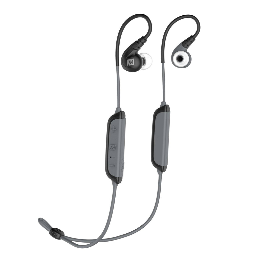 Secure-Fit Stereo Bluetooth Wireless Sports in-Ear Headphones (Black) K891