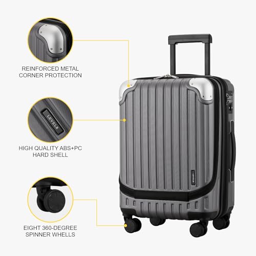20" Hardside Carry On Suitcase with TSA Lock O869885
