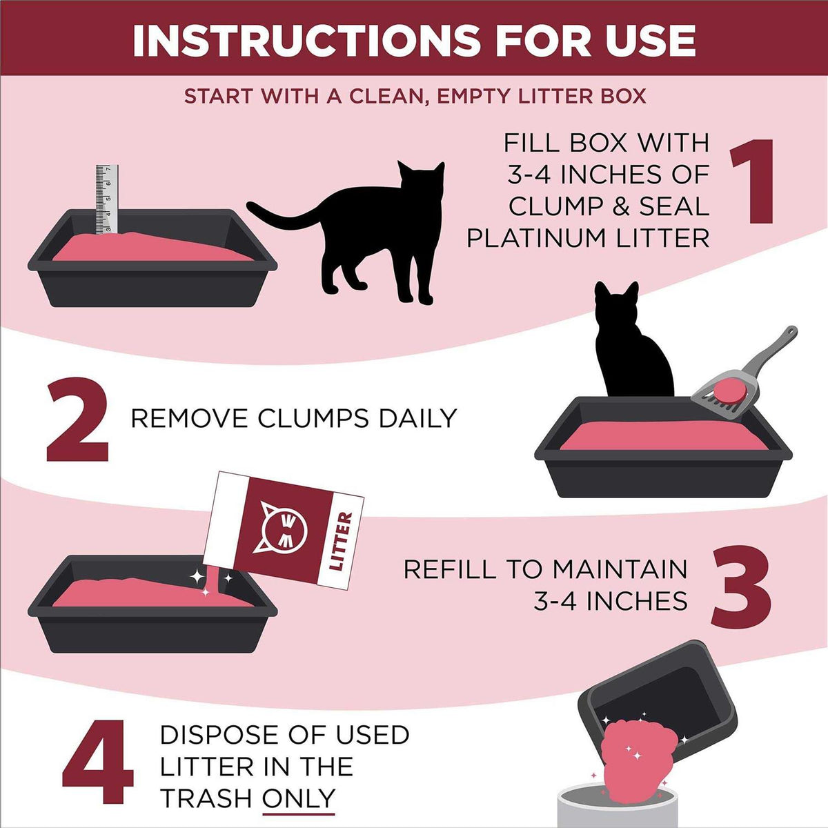 Clump & Seal Multi-Cat Clumping Cat Litter M455816
