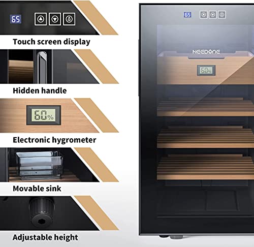 48L Electric Cooler Cabinet with Spanish Cedar Wood Shelves J494928