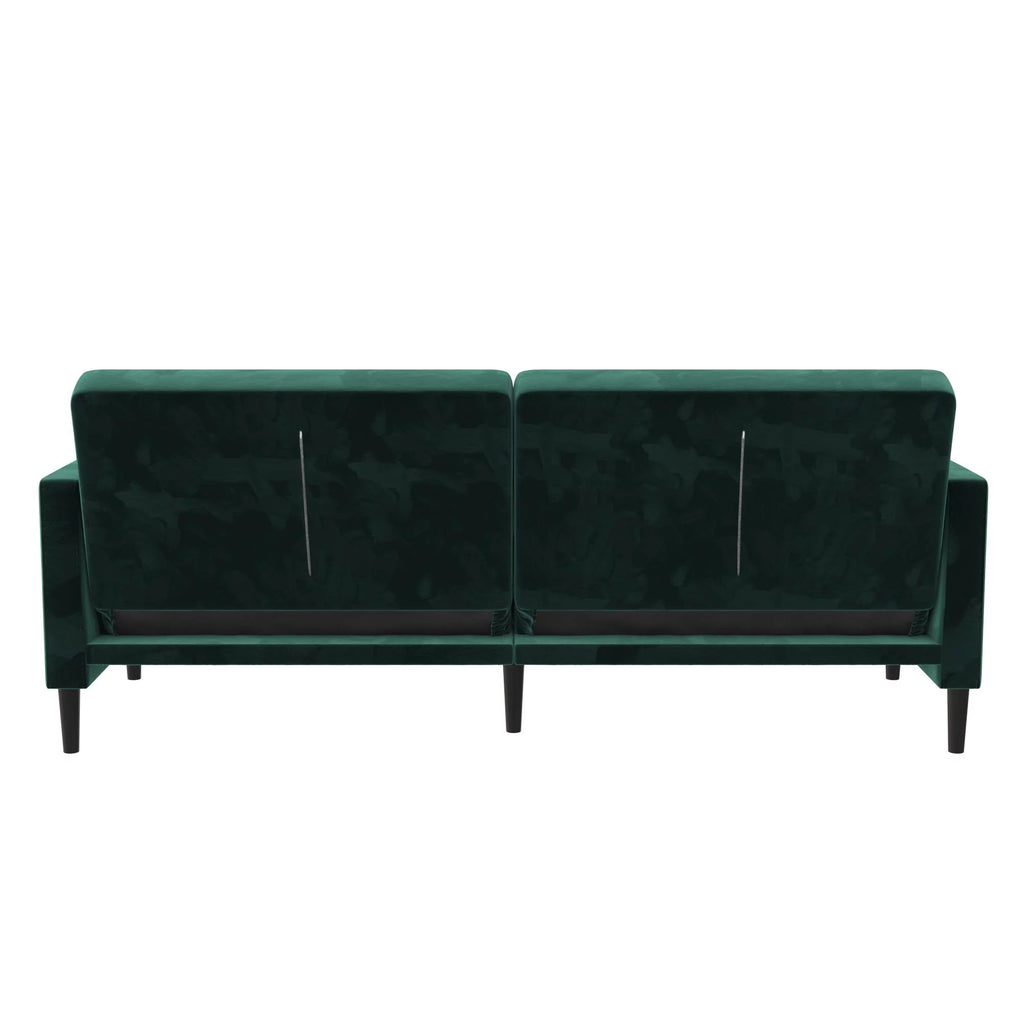 Green Velvet Futon B650618