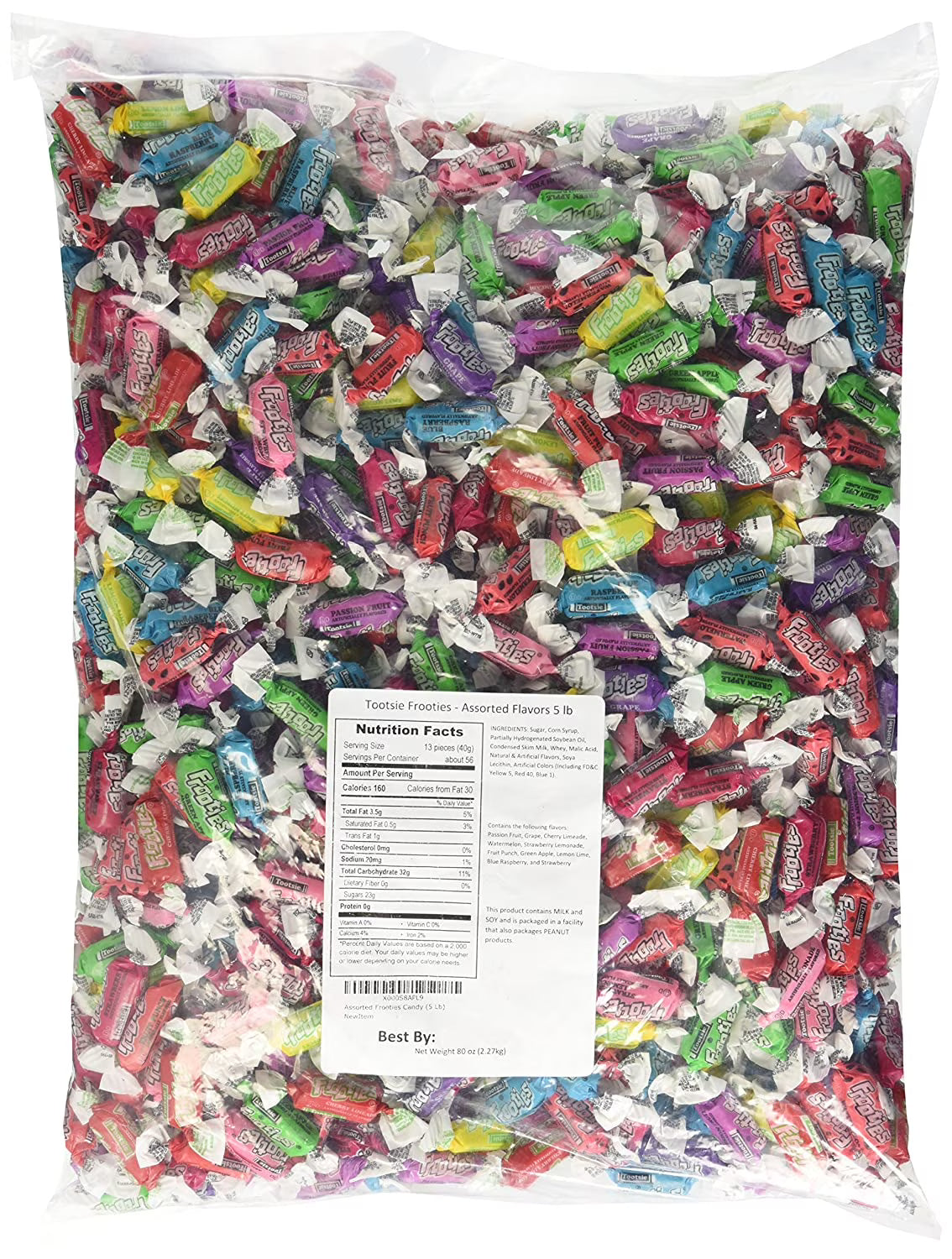 Assorted Frooties Candy 5 Lb B6336