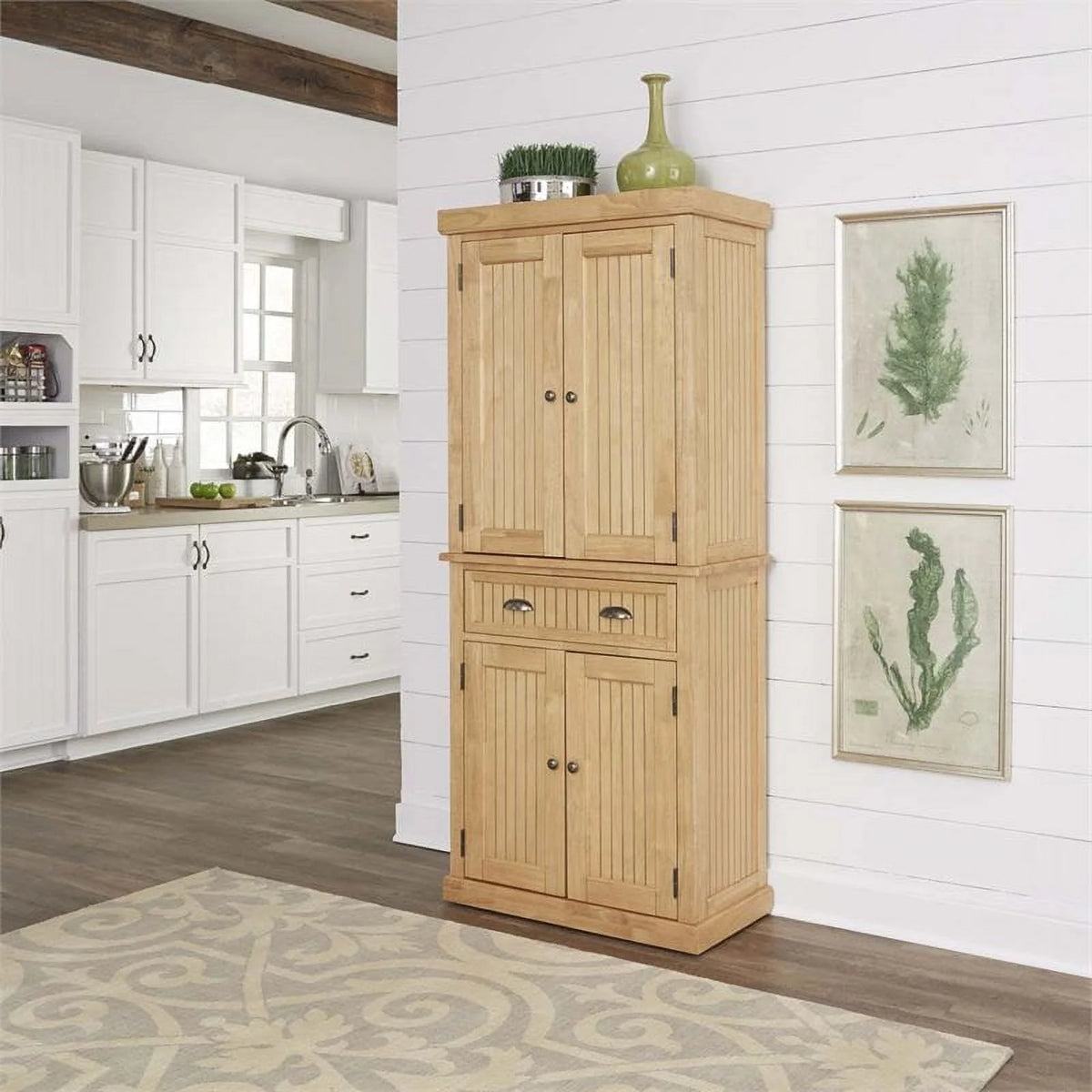 Natural Maple Pantry H385