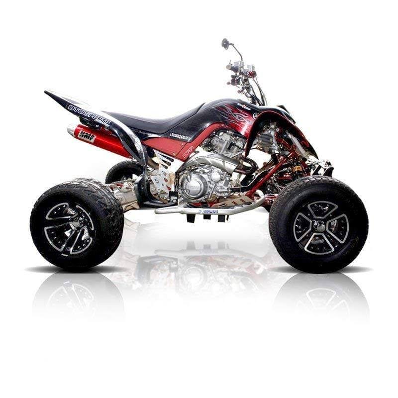 Gray Slip-On Exhaust for Yamaha Raptor 700 X192559