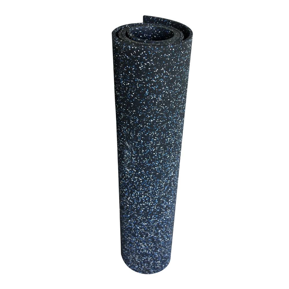 Blue Dot Recycled Rubber Flooring Rolls 156 x 48 x 0.19 in. U485528