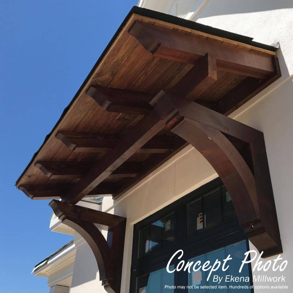 5 1/2x22W x 28x22D x 36x22H Merced Traditional Smooth Bracket Q581663