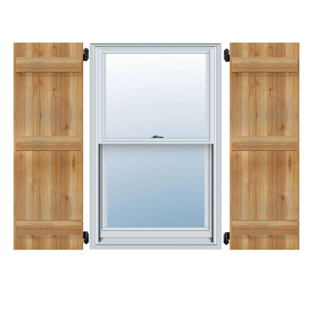 Rough Sawn W Board-n-Batten Shutters Z30020