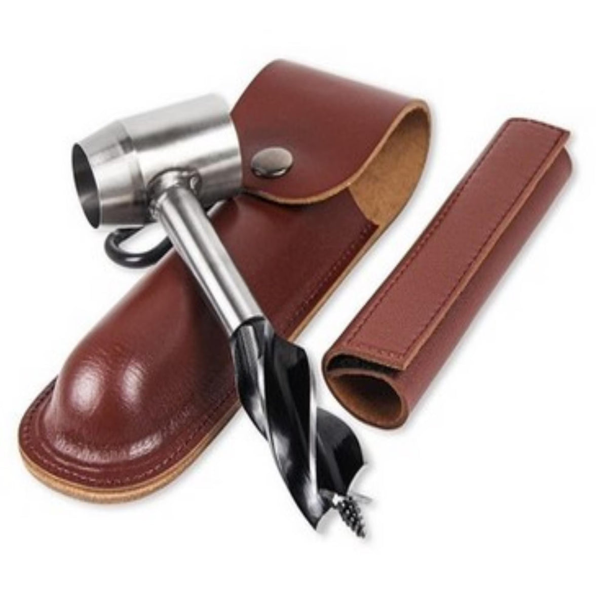 Hand Auger, Wrench, Eye Wood Drill, Peg and Hole Maker A7383