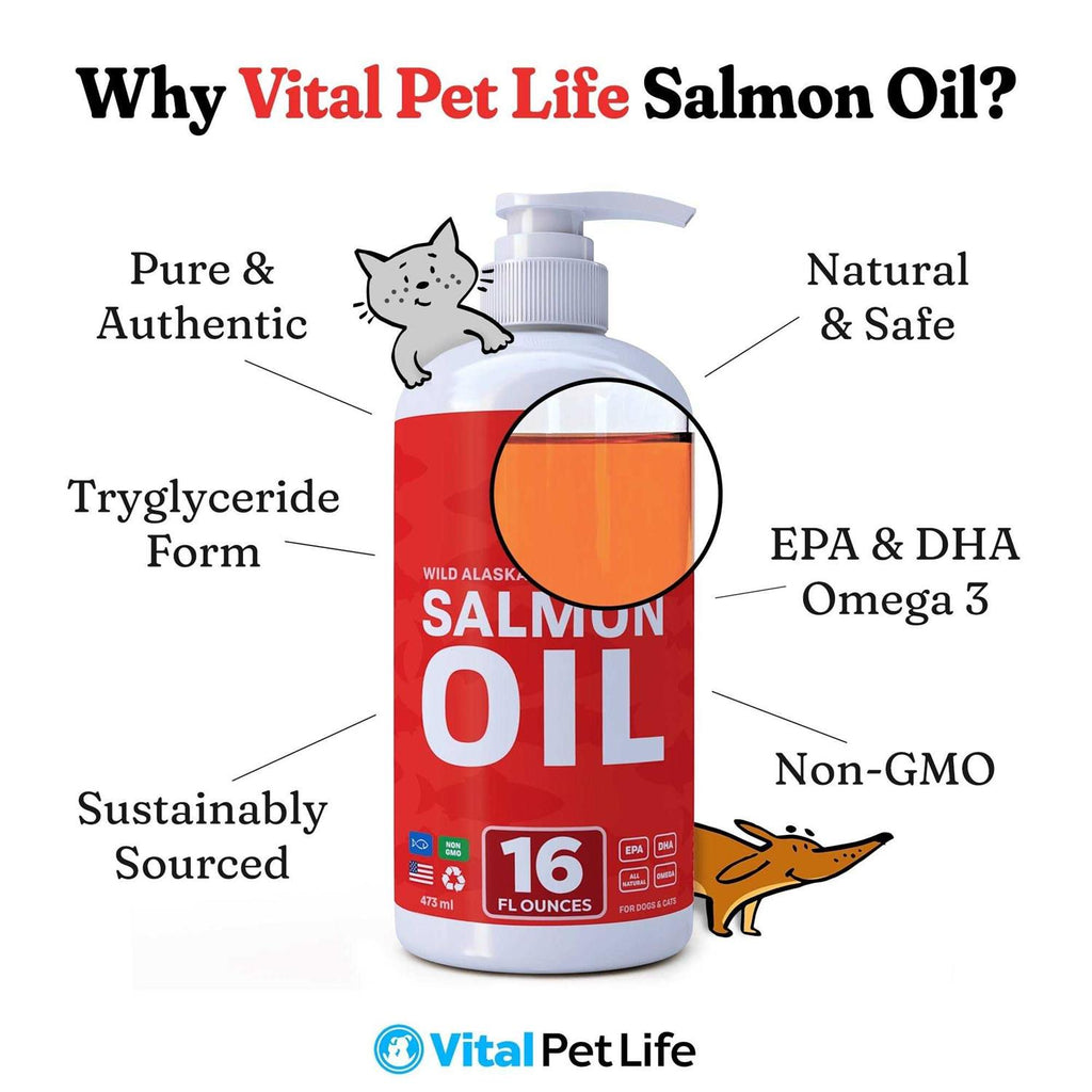 Salmon Oil for Dogs and Cats L5036