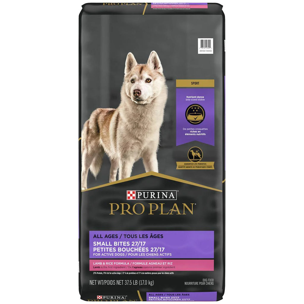 High Protein Small Bites Lamb and Rice Dog Food L26736
