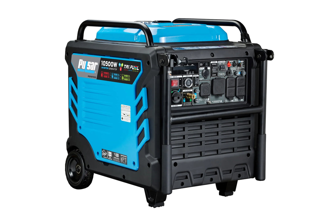 10,500-Watt Tri-Fuel Portable Inverter Generator P84699