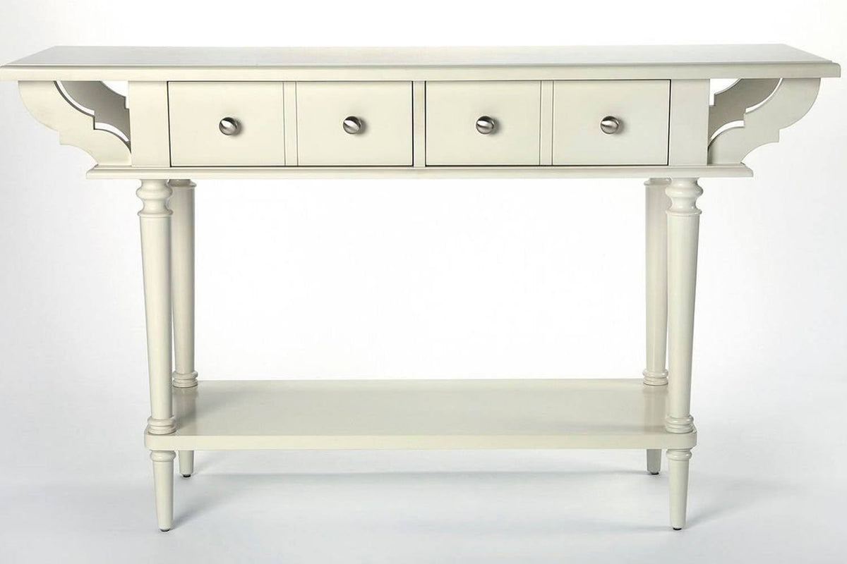 White Console Table C89983