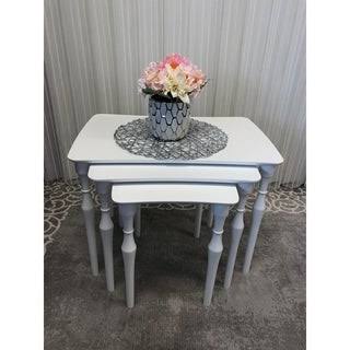 White Nesting Table (3 Pcs) K8067