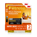 16x25x1 Air Filter, 2 Filters A729