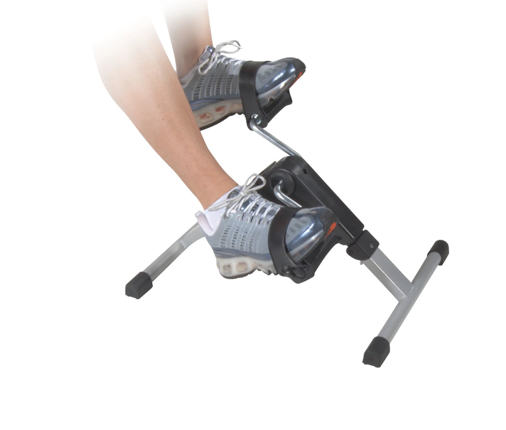 Folding Exercise Peddler with Electronic Display, Black L55371