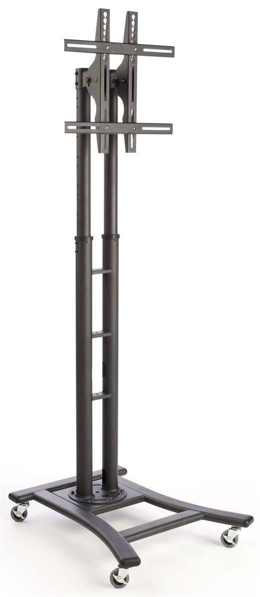 Black Mobile TV Stand with Wheels O9957