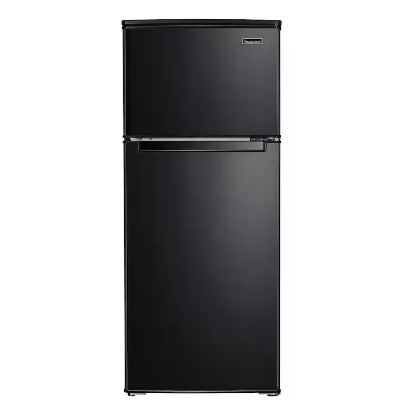 18.5 in. W 4.5 cu. ft. Black 2-Door Mini Refrigerator with Freezer R5195