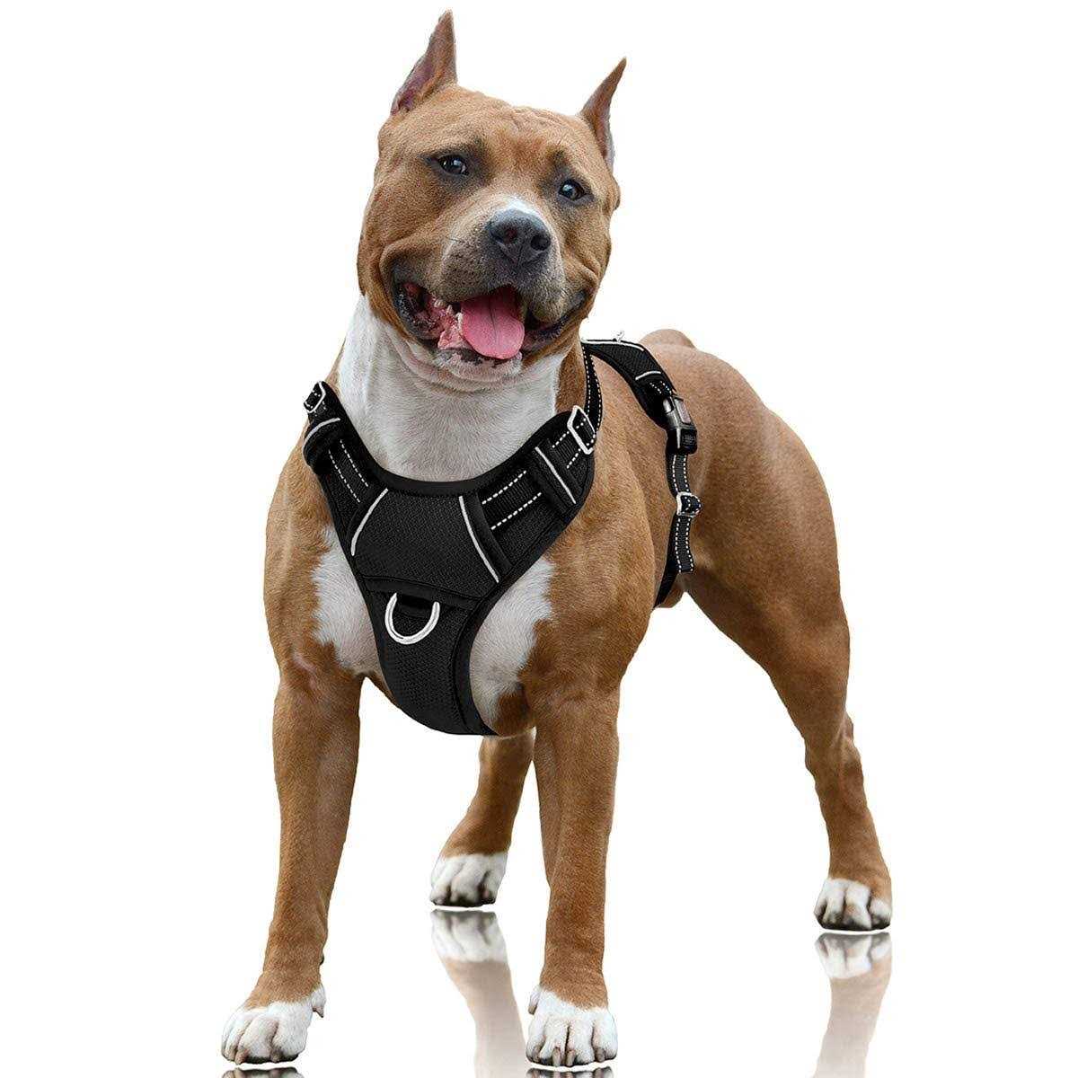 No Pull Reflective Dog Harness with Handle A220963