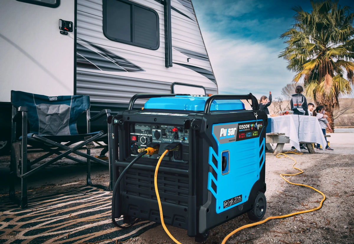 10,500-Watt Tri-Fuel Portable Inverter Generator P84699