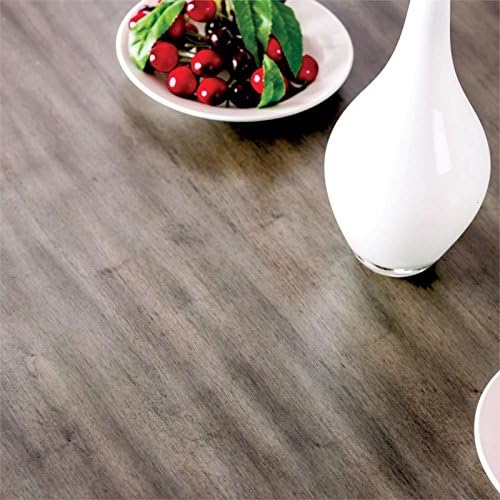 Gray Round Wood Dining Table C3992