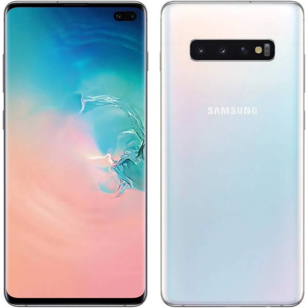White 128GB Refurbished Galaxy S10 Android Phone E133308