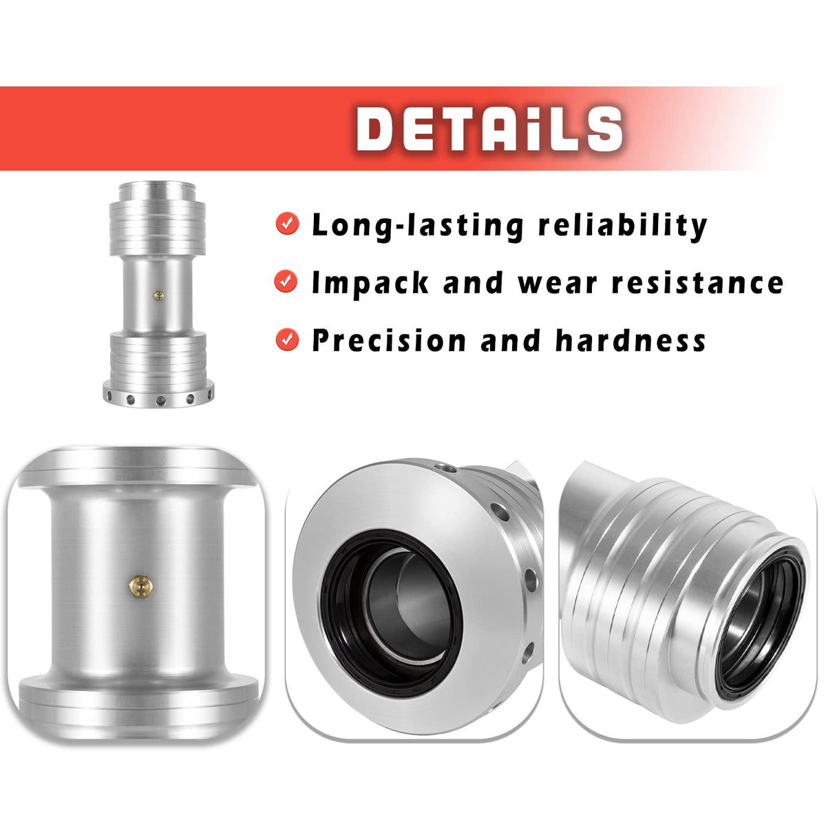 Rear Axle Dual Row Bearing Carrier for TRX300EX TRX250X TRX300X ATV J6540