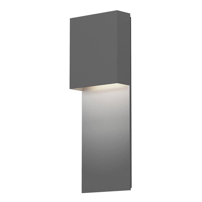 Textured White LED Panel Sconce V4773