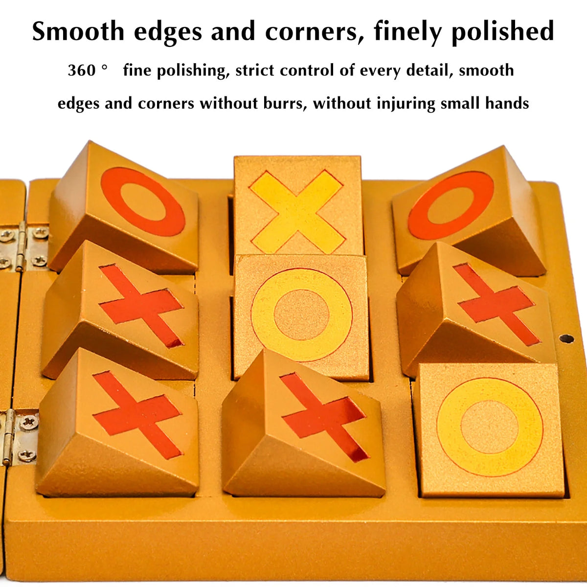 Wooden Tic Tac Toe Coffee Table Decor X3952