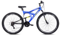 Blue 29 in. Dual Suspension Mountain Bike L1246
